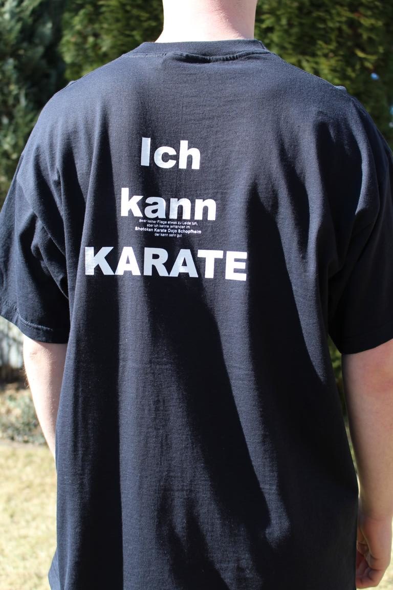 T-Shirt Ich kann Karate